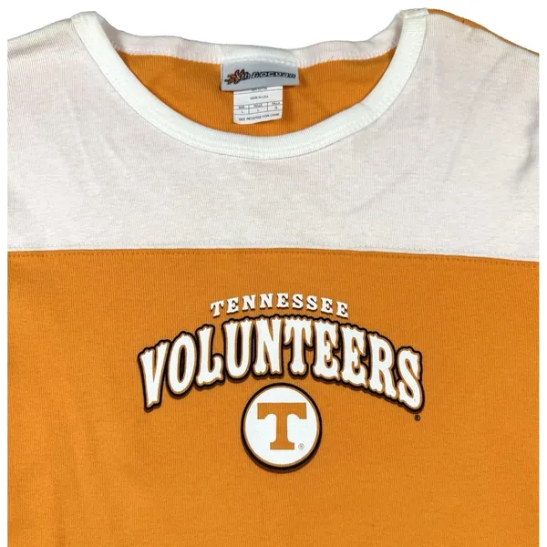 Tennessee Volunteers‎ Varsity Shirt Woman's Large 5th & Ocean Fitted Vintage USA - Image 3