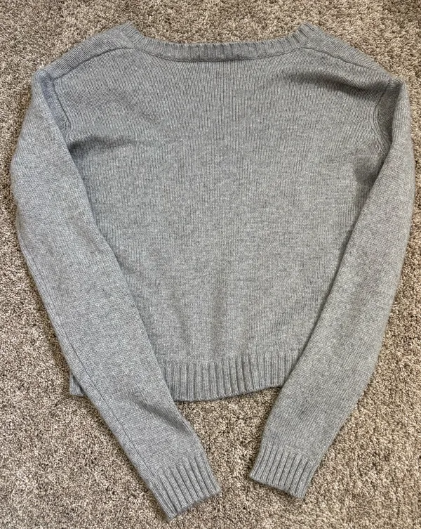 Grey Brandy Melville Sweater - Image 2