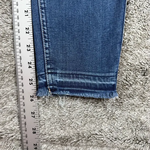 7 For All Mankind The High Waist Skinny Ankle Women's 27 - Image 3