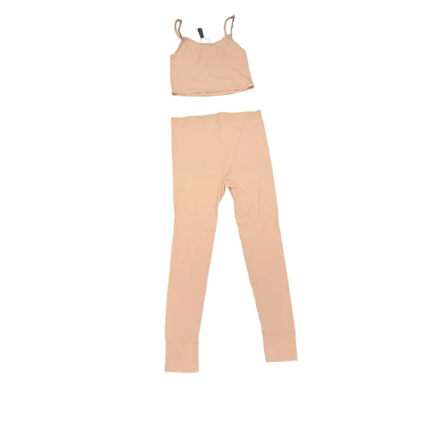READ* Skims Sleep Set XL Tank Top & 2X leggings quartz pink logo pajama lounge - Image 3