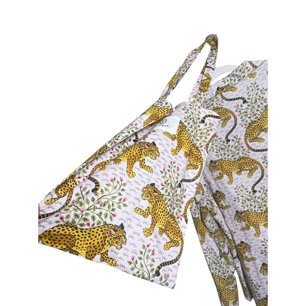 Printfresh Cheetah Sleep Shirt Sz. XL and Matching Tote Bag - Image 6