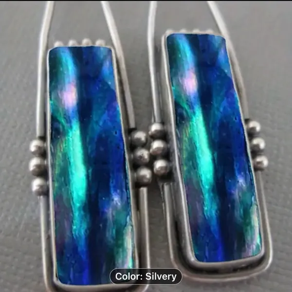 Bohemian Geometric Dangle Earrings Multiple - Image 2