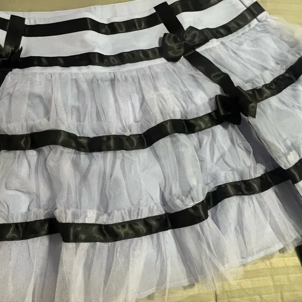 COPY - Dolls Kill Current Mood purple and black skirt - Image 4