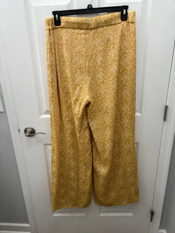 Wonderly size 1X yellow and orange boho pants - Image 4