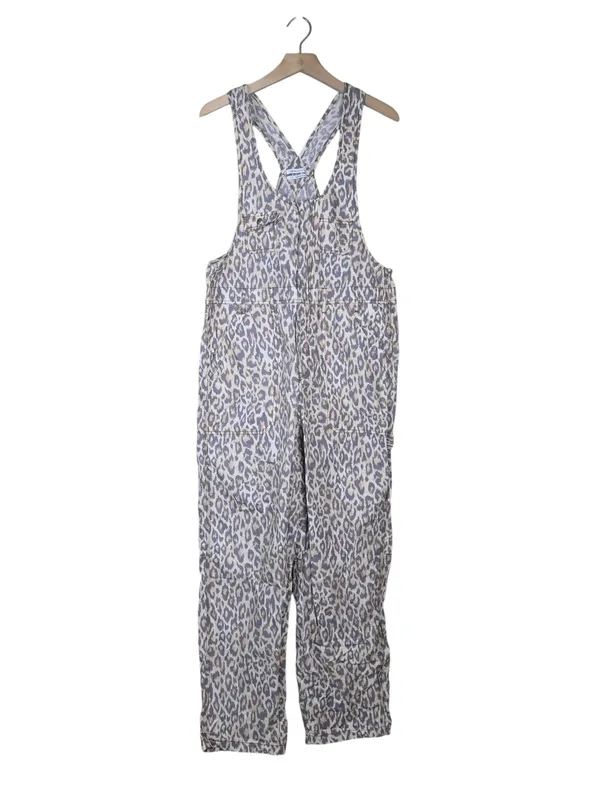 Urban Outfitters Women's M Leopard Print Camille Overall - Image 3