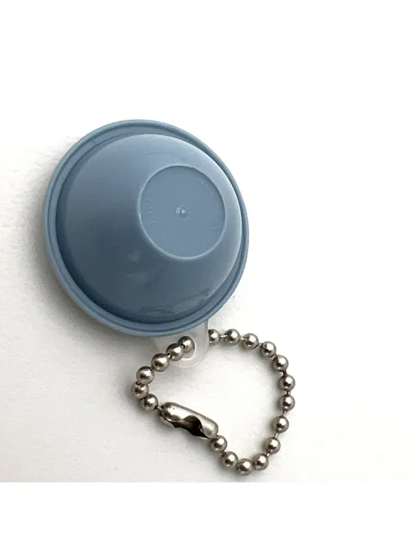 Vtg Tupperware Wonderlier Bowl Keychain Blue #1306-8 With Seal Made in the USA - Image 3