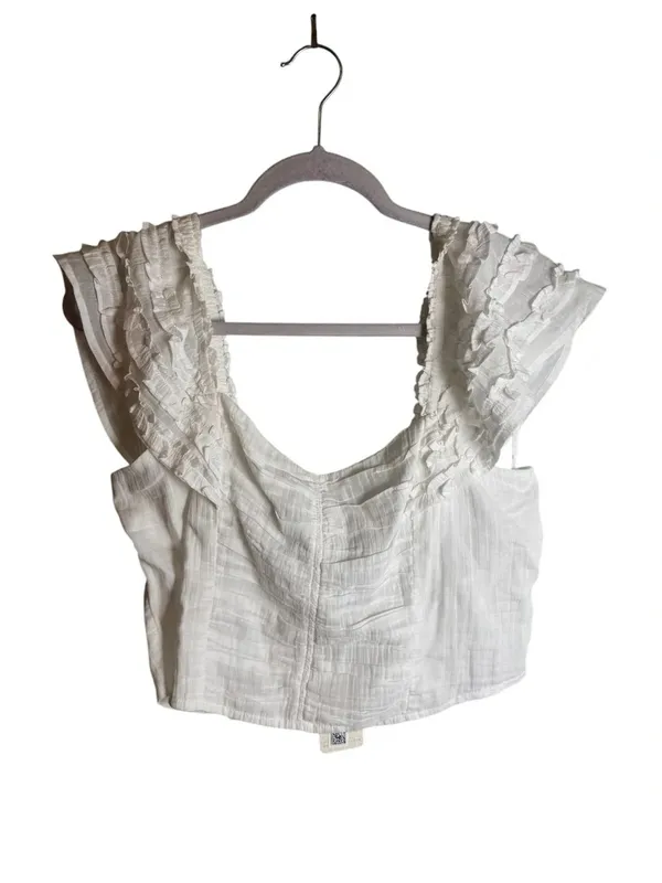 Free People Vittoria Top White Large NWT - Image 2