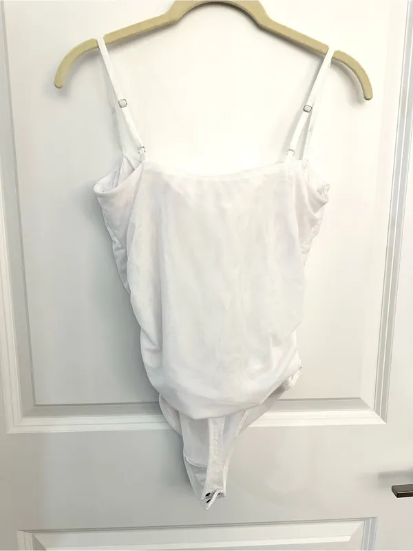 Abercrombie Bra-Free Mesh Bodysuit NWT Medium - Image 3