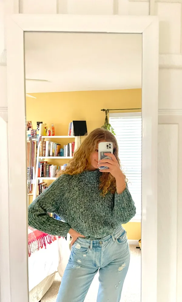 Urban Outfitters Blue Sweater - Image 2