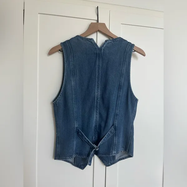 Young Fabulous and Broke denim vest - Image 3