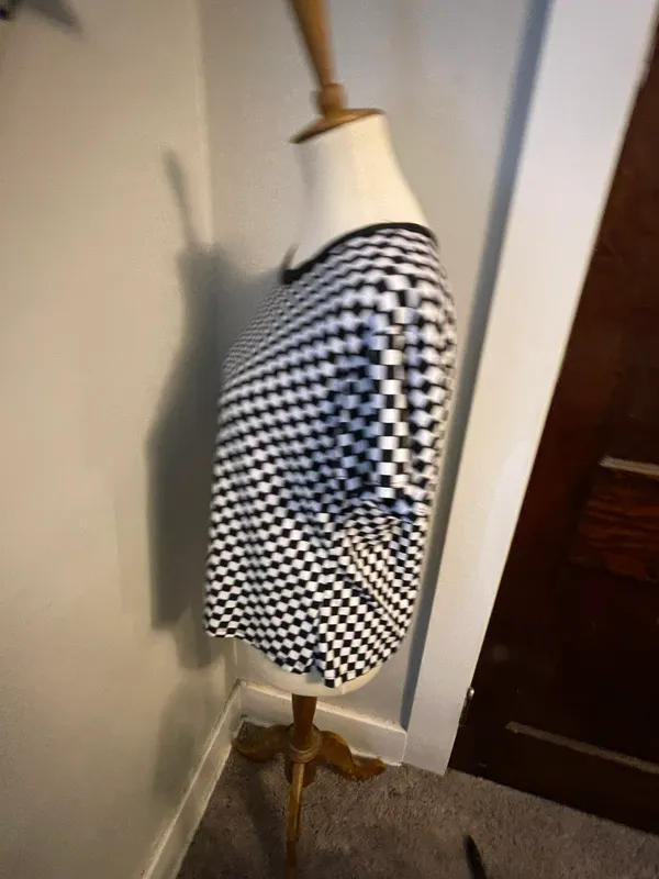 Rue 21 Checkered Tee - Image 4