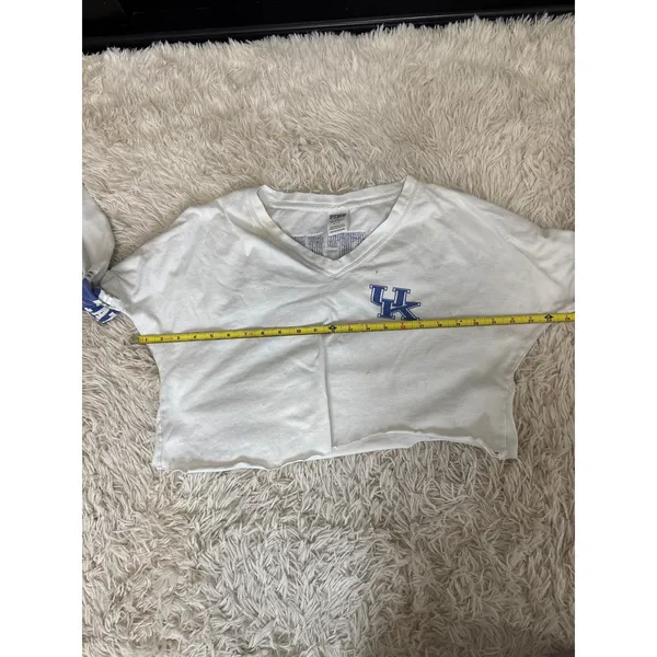 Victoria's Secret PINK Kentucky Wildcats Sequin Crop Long‎ Sleeve Shirt - Image 6
