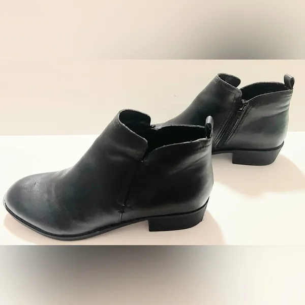 Sun + Stone Womens Cadee Ankle Booties, BLACK, Size 9M Black - Image 3