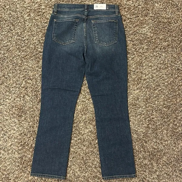 NWT 7 For All Mankind Edie Jeans Blue Size 28 - Image 2