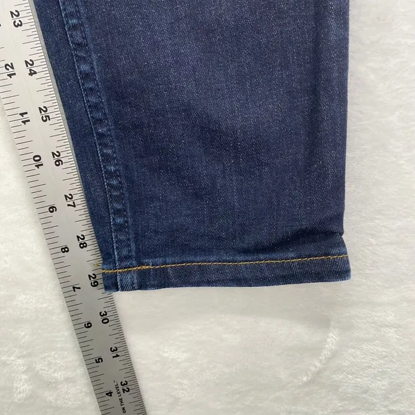 Carhartt Jeans womens Size 4 Slim Fit Skinny Leg Dark Blue Denim Jeans‎ Regular - Image 5