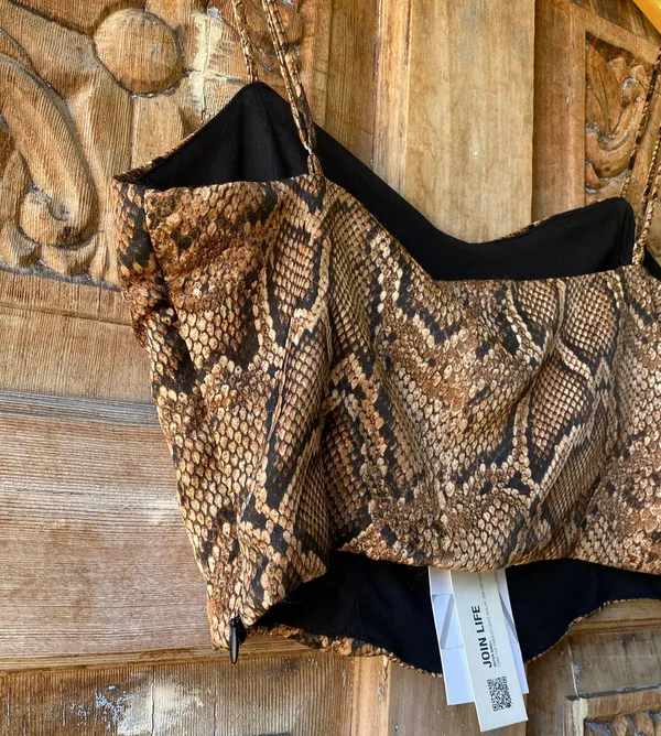 Snake Print Corset - Image 7