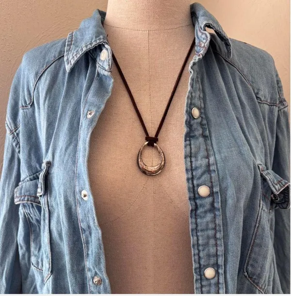 amazon denim button down  - Image 2