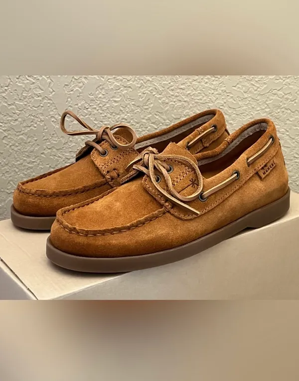 Manebì Brown Suede Women’s Moccasin Shoes -Size 7 - Image 4
