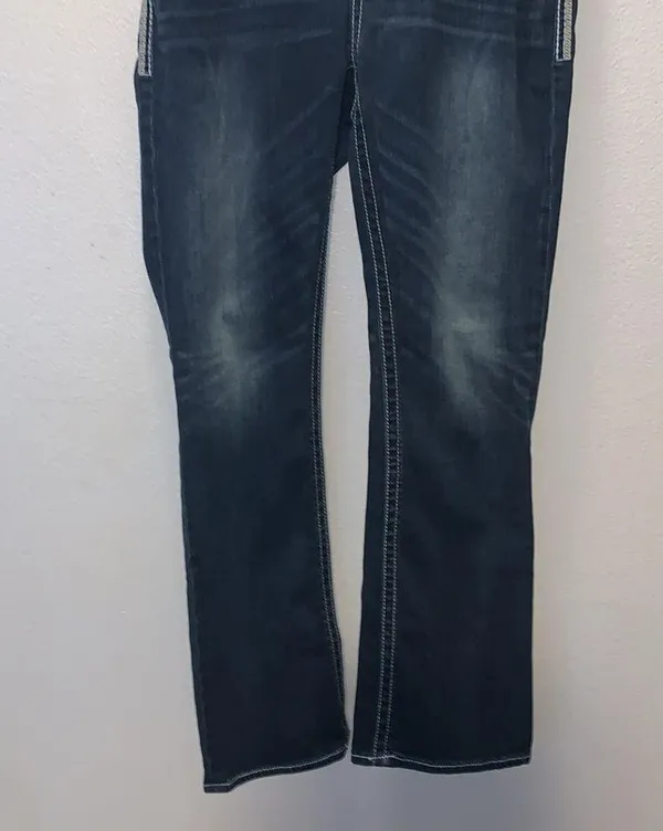 Maurices Premium embroidered Sequined Pockets Bootcut Jeans - Image 3