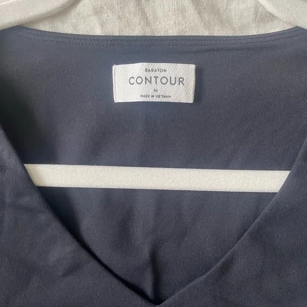 Aritzia Babaton Contour Fixture Black Noir Bodysuit Size M NWT - Image 3