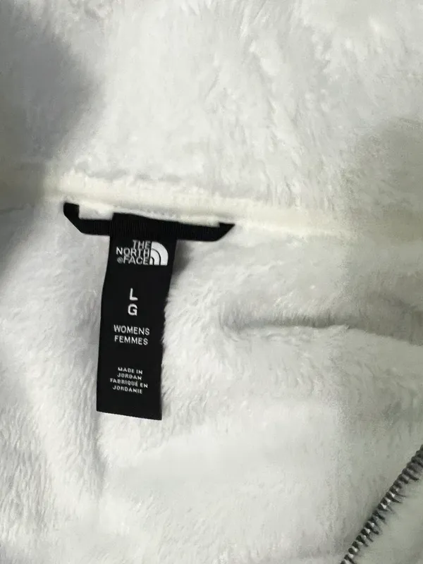 North Face Womens White fleece Jackets - Image 2