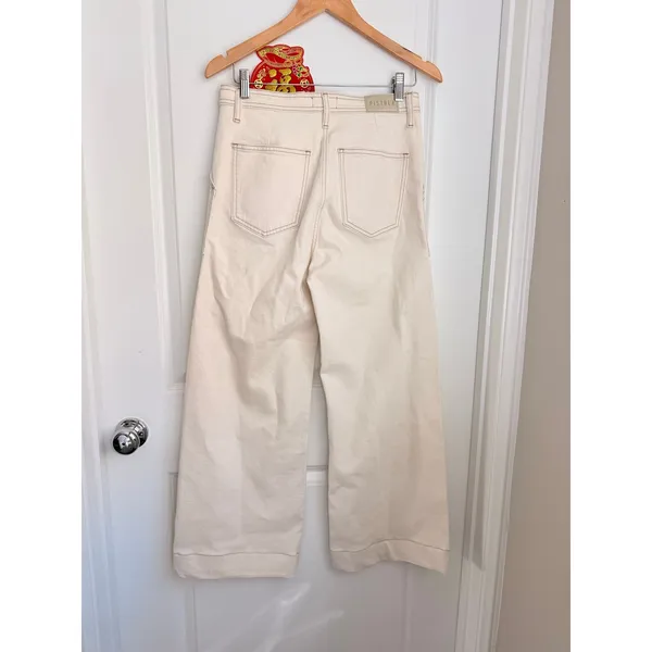 Pistola Penny Utility High-Rise‎ Wide-Leg Jeans Size 28" - Image 6