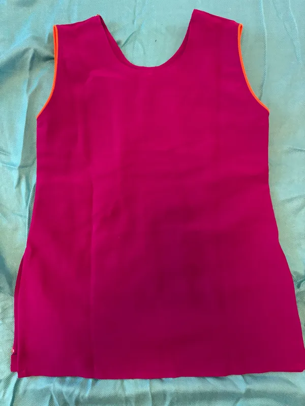 Sleeveless gemstone & appliqué top Purple - Image 4