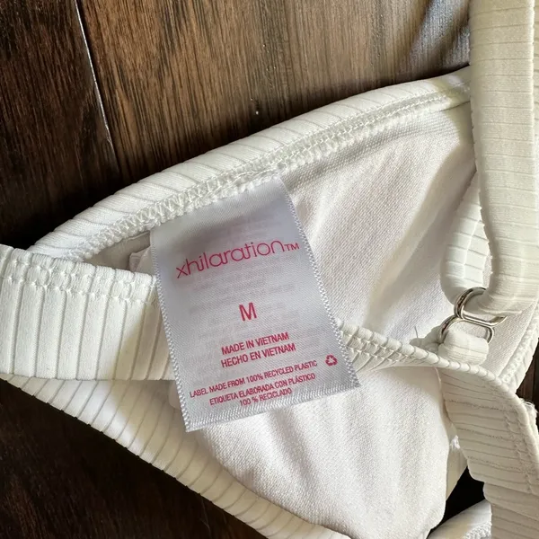 Xhilaration White Bikini Top - Image 3