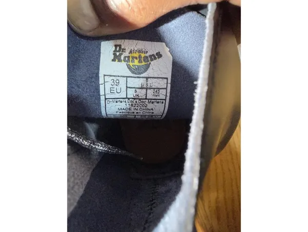 Size US 8 Dr. Martens Women's Molly Platform Boot, Black, (EU 39 / UK 6 ) - Image 6