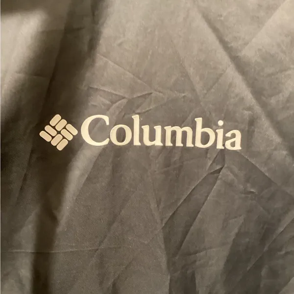 Columbia Gray & Black Jacket with Coral Drawcords - Image 3
