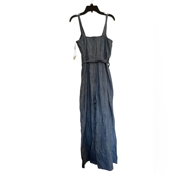 Dizzy Lizzy chambray denim jumpsuit‎ size S Blue - Image 5