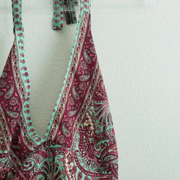 Anthropologie Valdior Boho Bohemian Belle Sleeve Paisley Top Set - Image 10