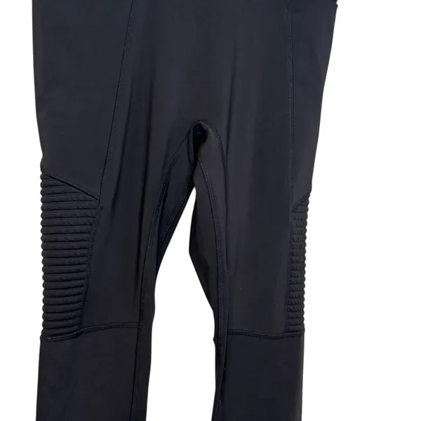 Fabletics Women Pants Black Pull‎ On Work Out Yoga Stretch Leggings Black Medium - Image 4