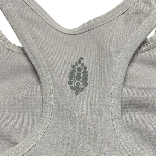 Free People Movement‎ Every Single Time Sports Bra Gray Racerback XS/S Yoga Gym - Image 3