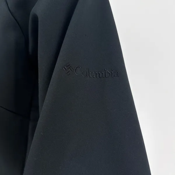 Columbia Womens Softshell Jacket Black Full Zip Size‎ Small Zip Pockets Outdoors - Image 3
