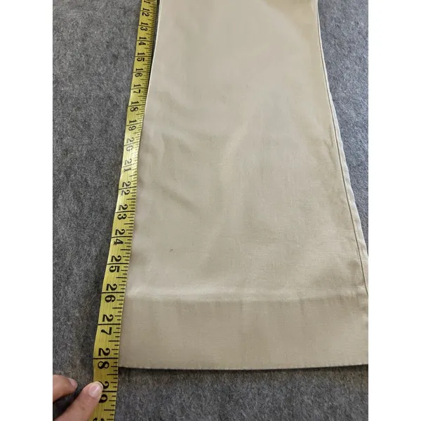 Banana Republic Martin Fit Crop Wide Leg Khaki Pant 8, Classic Career Coastal - Image 11