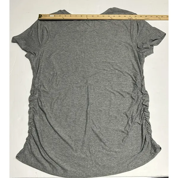 NWT Time and Tru Women's XL Gray "I've Got You Babe" Maternity Graphic Tee Shirt - Image 8