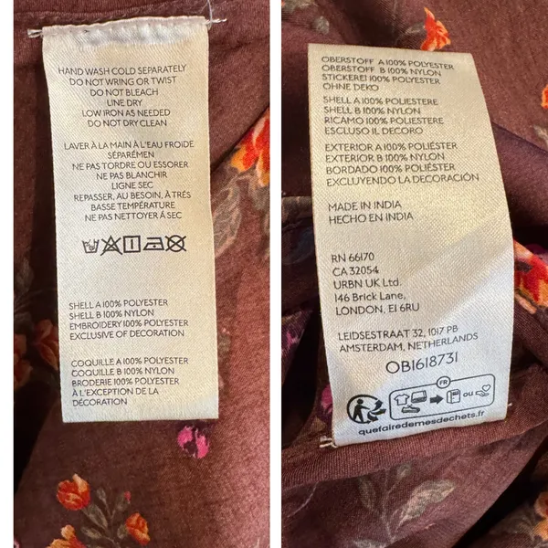 NEW Free People Butterfly Babe Cutout Maxi Dress Size Small - Image 12