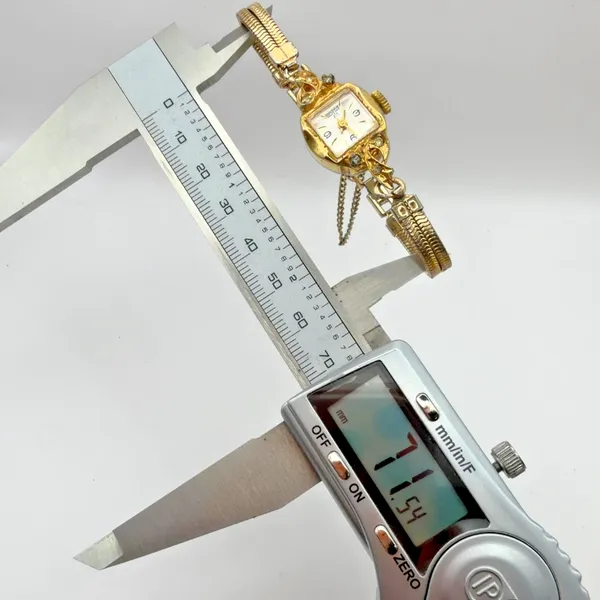 Vintage Longine 215 Ladies Swiss Manual Wind Bracelet Watch Parts - Image 13