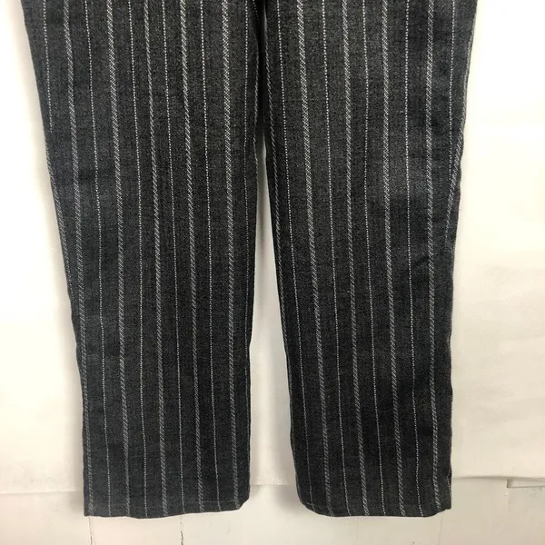 Black Pine Overalls Womens Small Cotton Dark Boho Barn Lumberjack Country Grunge - Image 11