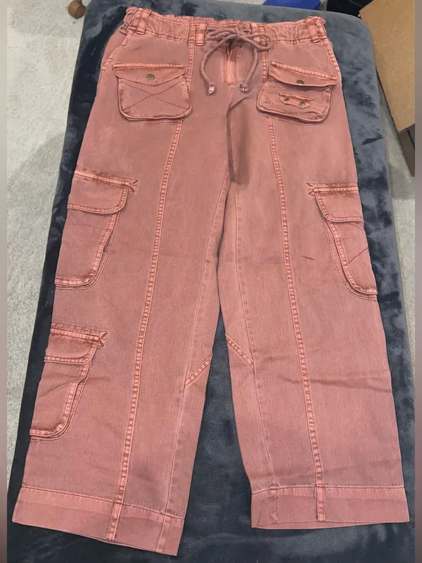 Free People Tahiti Cargo Pant Size Small New with tag - Image 7