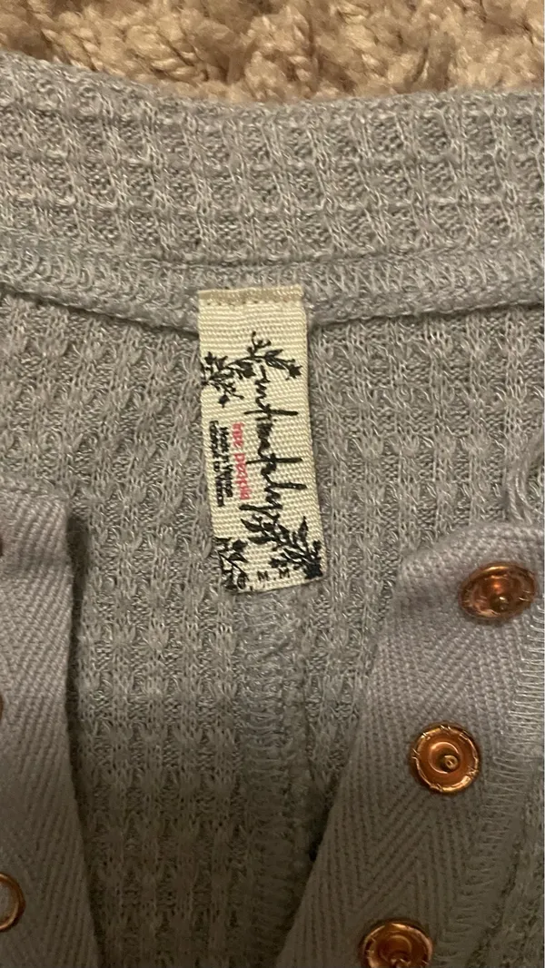 Free People Long Sleeve Top Thermal - Image 2