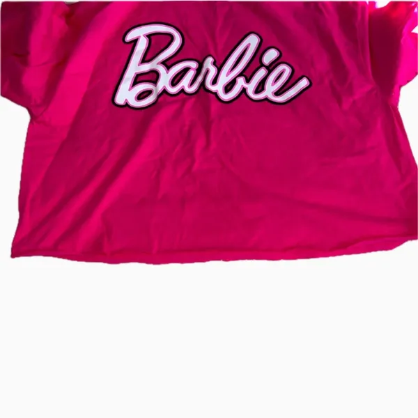 Barbie Crewneck T-Shirt Color Pink Size L NWOT - Image 5