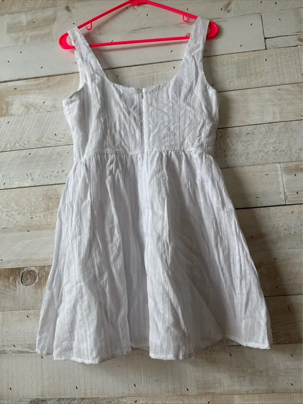 White Princess Polly Dress - Image 2
