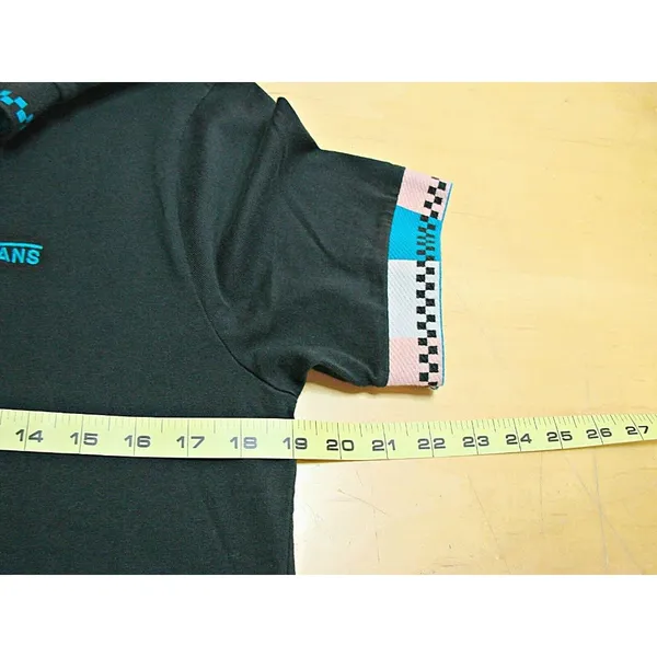 Vans Off the Wall Hi Roller V Dress Tri Check Womens Size M Black Cotton Skaters - Image 5