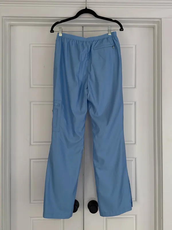 Ralph Lauren Golf Women’s Light Blue Fleece Lin Snap Bottom Pants - sz 4 - Image 3