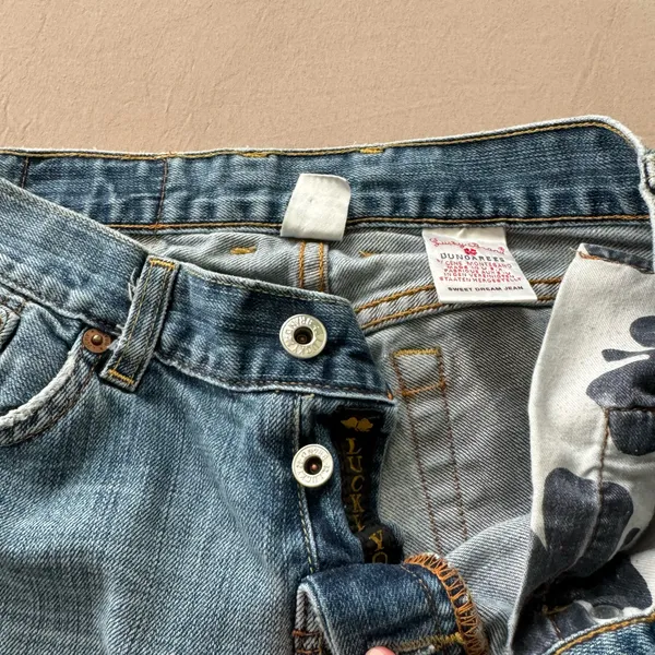 Vintage Lucky Brand Bermuda Denim Shorts - Image 2
