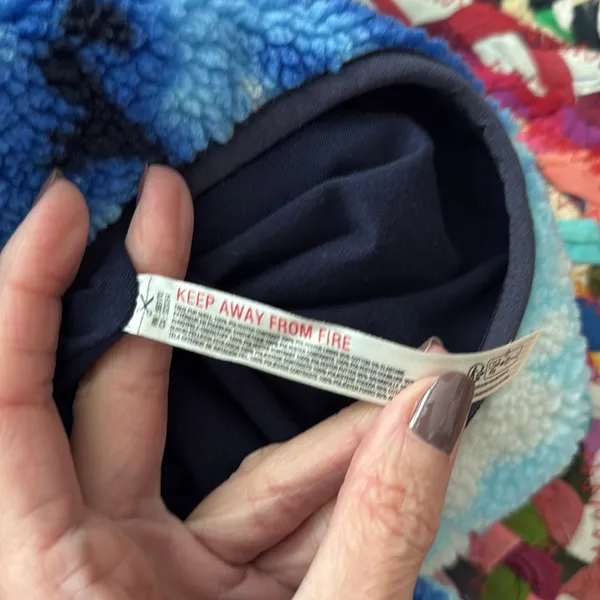 Free People Movement Rocky Ridge Ocean Tie Dye Combo Pullover Fleece Jacket - Image 5