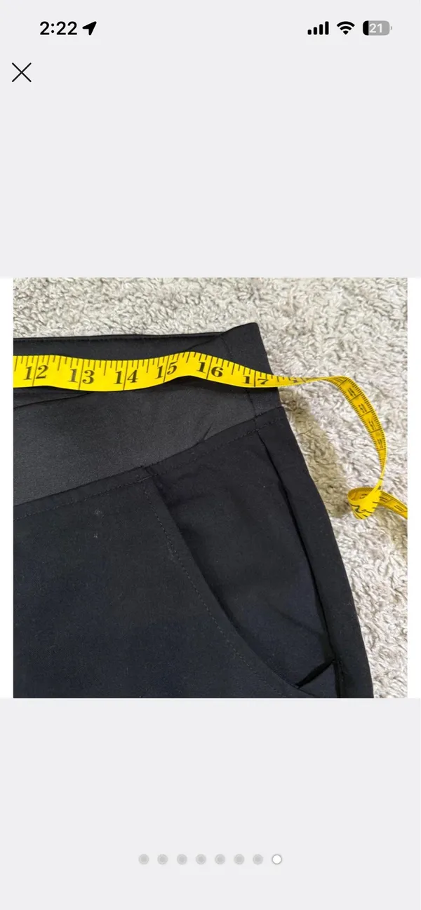 Black FIGS Scrub Pants - Image 6