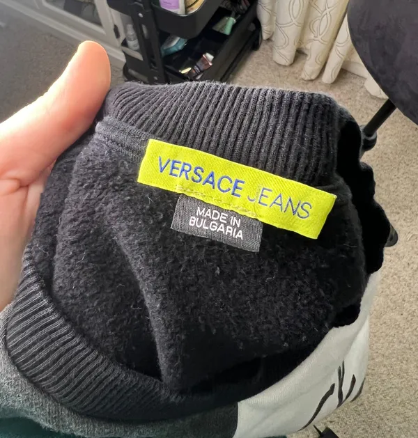 Versace Jeans Pullover Crewneck Sweatshirt - Image 5